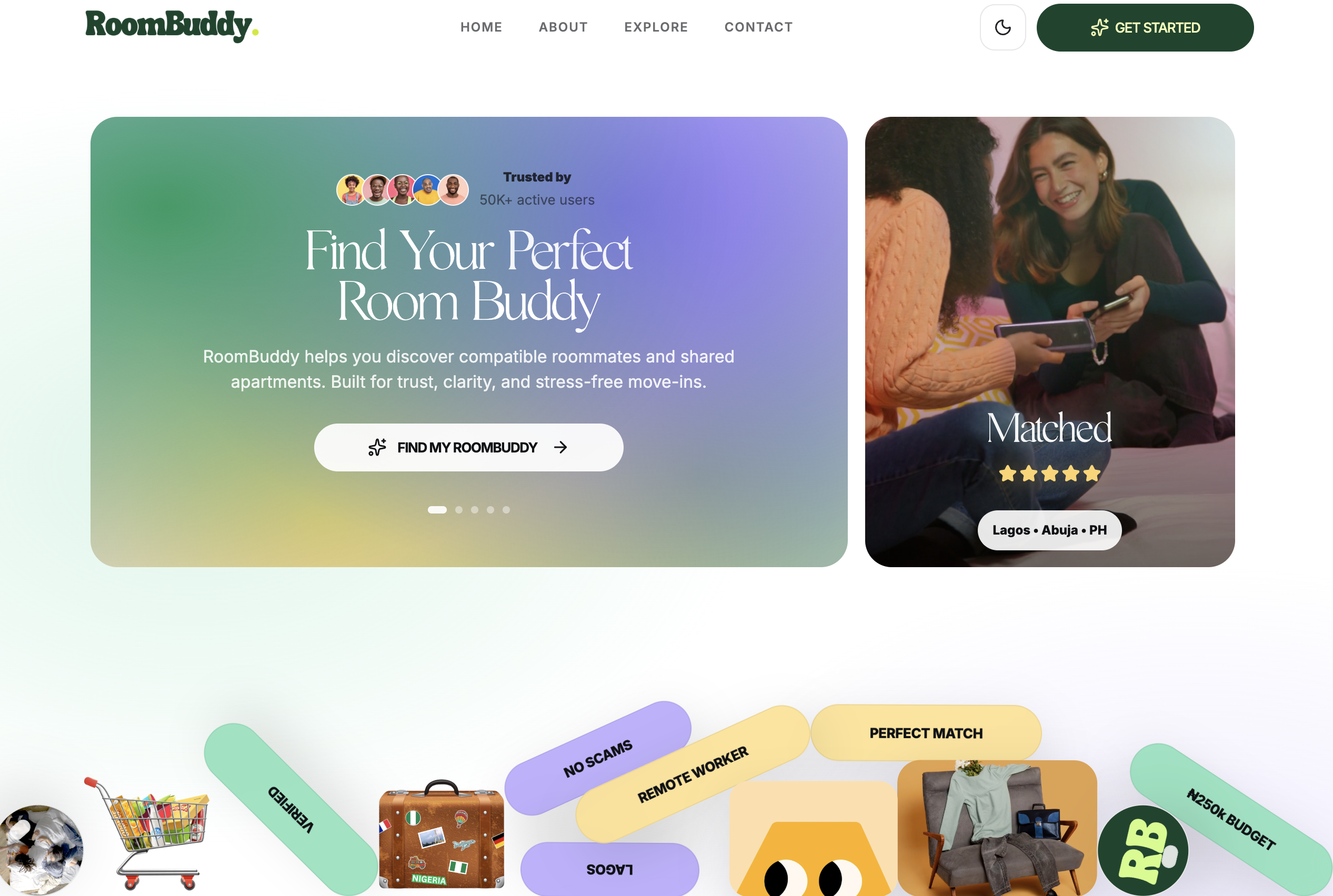 RoomBuddy screenshot